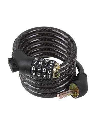 CANDADO ESPIRAL COMBINACIÓN ELTIN 10X180