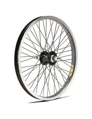 RUEDA ZAC30 BMX NEGR EJE 14 48T TRA ROSC