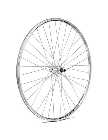 RUEDA EXCEL PULIDA TRASERA ROSCA