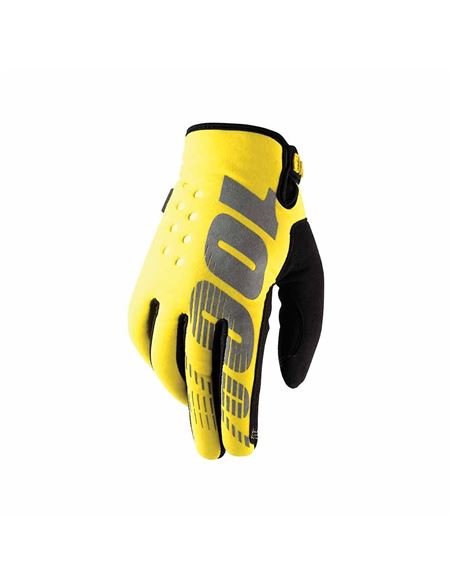 GUANTES 100% BRISKER (AMARILLOS)