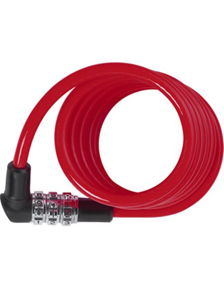 CANDADO ESPIRAL 3506C/120 COMBINACION 1,20M. COLOR