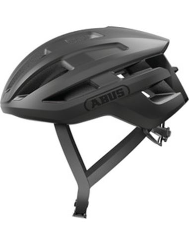 CASCO ABUS POWERDROME VELVET BLACK T-M