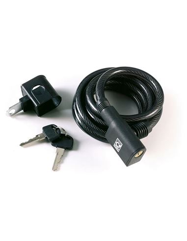 CANDADO ESPIRAL 10 X 180 C/SOPORTE