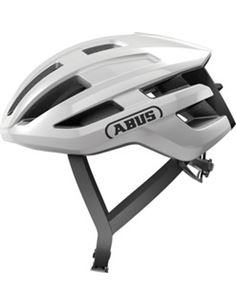 CASCO ABUS POWERDROME SHINY WHITE T-M