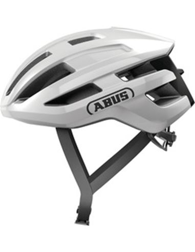 CASCO ABUS POWERDROME SHINY WHITE T-M