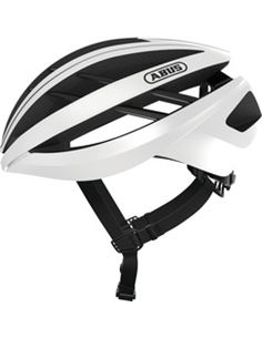 CASCO ABUS AVENTOR POLAR WHITE T-L