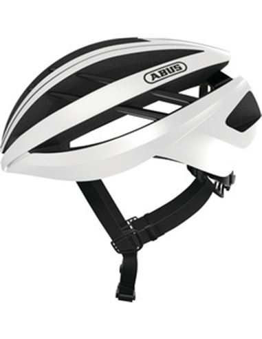CASCO ABUS AVENTOR POLAR WHITE T-L