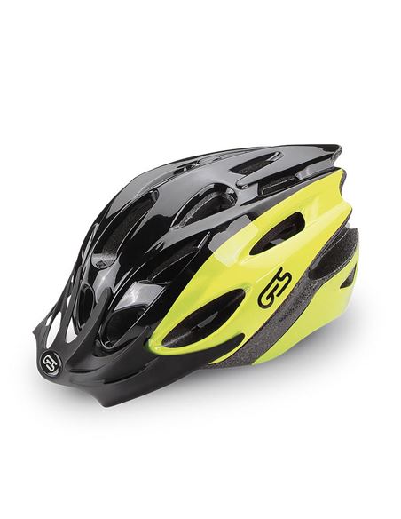 CASCO "ROCKET" T-M, AMARILLO/NEGRO