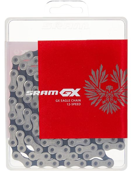 CADENA EAGLE PC GX EAGLE 12V 126L PLATA