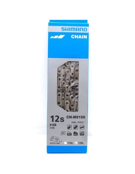 CADENA SHIMANO XTR M9100 12V/11VR 126 ES