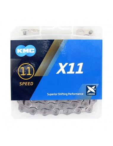 CADENA KMC X11R-GRIS 118P 11V