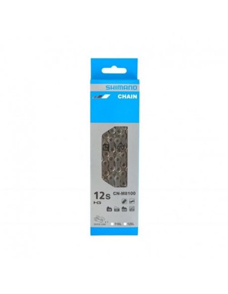 CADENA SHIMANO XT M8100 12V 126 ESLABONES