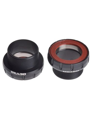 PEDALIER ROTOR BSA30 - 68/73MM - STEEL - BLACK