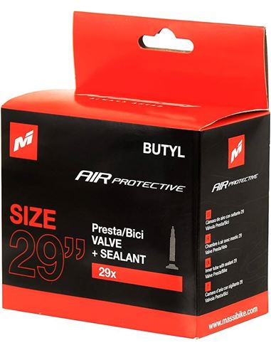 CAMARA MASSI 27.5X1.75/2.25 V.BICI+SELL