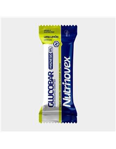 BARRITA ENERGÉTICA NUTRINOVEX GLUCOBAR SABOR LIMA LIMÓN