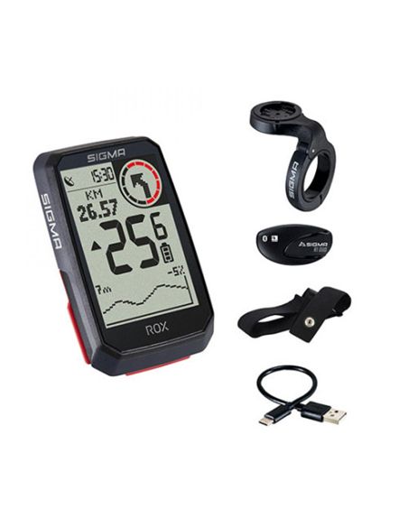 GPS ROX 4.0 BLACK + HR SET