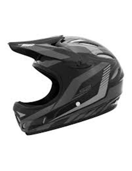 CASCO THH S2 ( 53-54 CM. ) BLACK-BLACK