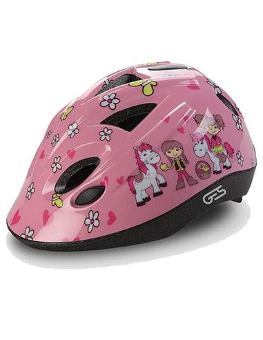 CASCO NIÑO DOKKY "CANDY" ROSA CLARO