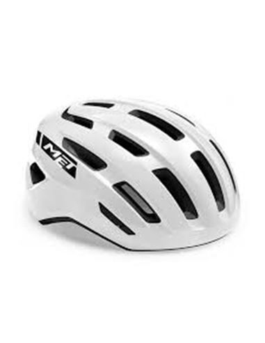CASCO MET MILES MIPS BLANCO BRILLO T- 58/61