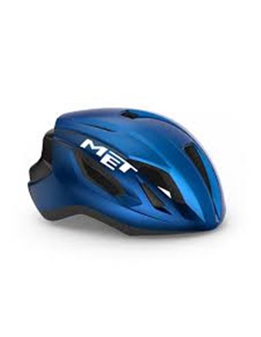 CASCO MET STRALE AZUL METAL BRILLO
