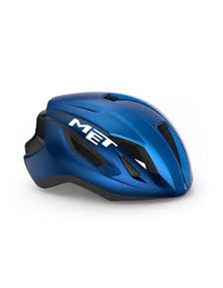 CASCO MET STRALE AZUL METAL BRILLO