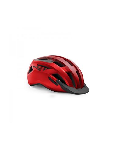CASCO MET DOWNTOWN MIPS ROJO BRILLO T- M/L