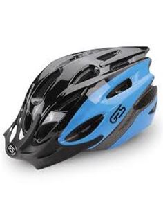 CASCO GES "VARIK" T-L, NEGRO/AZUL