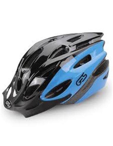 CASCO GES "VARIK" T-L, NEGRO/AZUL