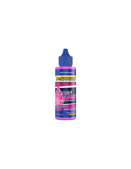 X-SAUCE ACEITE LUBRICANTE CON FLUOROPOLIMEROS WATTS LUBE 30M