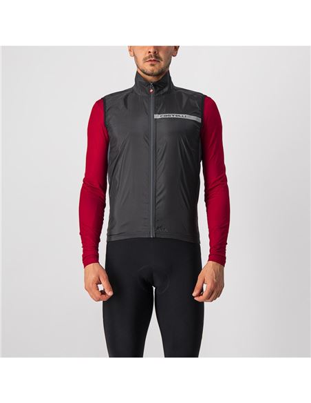 CHALECO CASTTELLI SQUADRA STRETCH NEGRO T-L