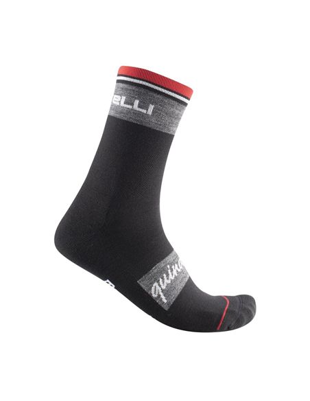 CALCETINES CASTTELLI QUINDICI SOF MERINO NEGRO T-L/XL