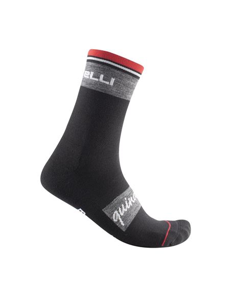 CALCETINES CASTTELLI QUINDICI SOFT MERINO NEGRO T-2XL