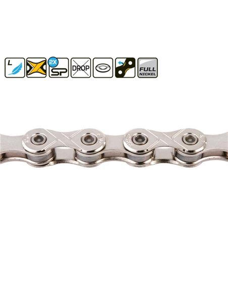 CADENA KMC 1/2 3/32BMX SILVER SILVER