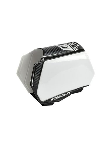 PLACA BMX LATERAL PORTA NUMEROS INSIGHT NEGRO-BLANCO US