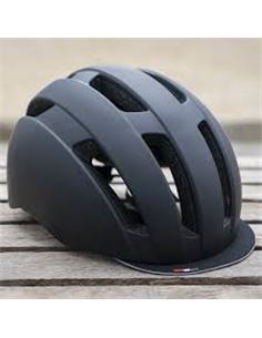 CASCO DE BICI URBANA BLISS NEGRO MATE