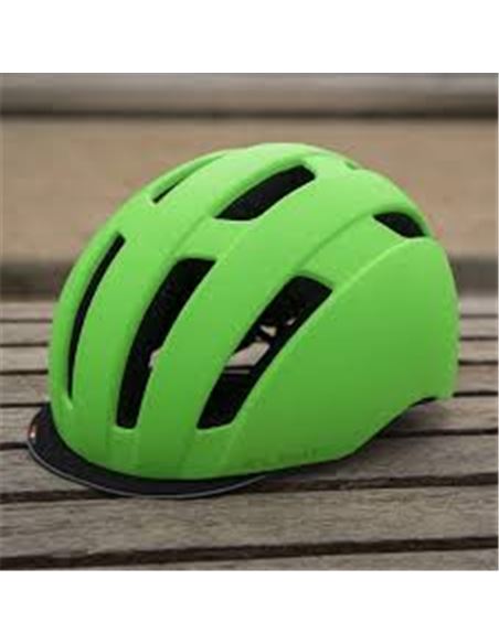CASCO DE BICI URBANA BLISS VERDE FLÚOR MATE