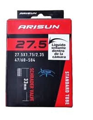 CÁMARA SELLANTE 27,5X1.75/2.35 V. SCHRADER ARISUN