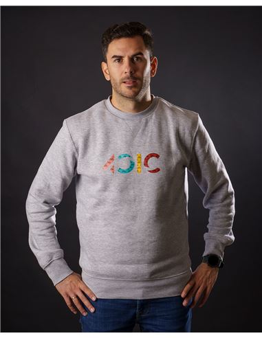 SUDADERA URBANA BIKE GRIS T-M