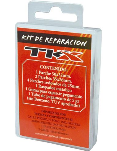 CAJA DE PARCHES, KIT DE REPARACION TKX