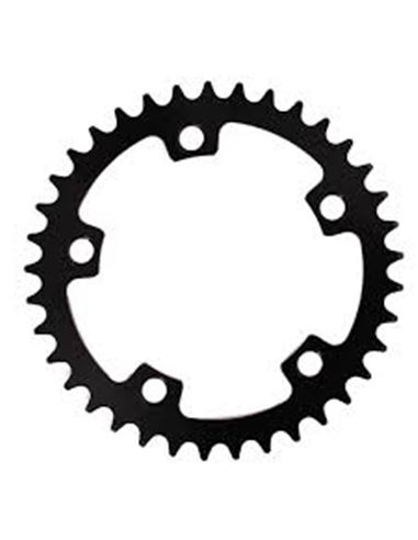 PLATO BMX ALU. 44T BCD 110 MM NEGRO