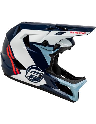 FLY RAYCE HELMET RED/WHITE/BLUE TALLA S
