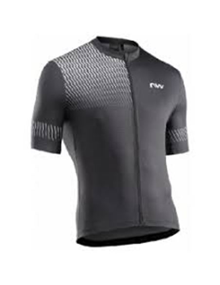 MAILLOT NORTHWAVE ORIGIN BLACK GREY T.S