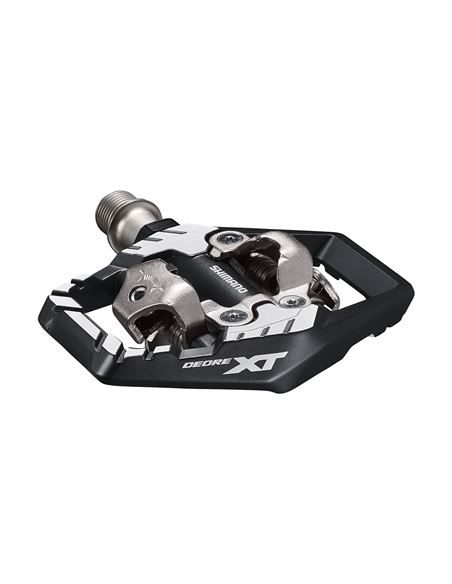 PEDALES SHIMANO DEORE XT M8120 CON CALAS SMSH51