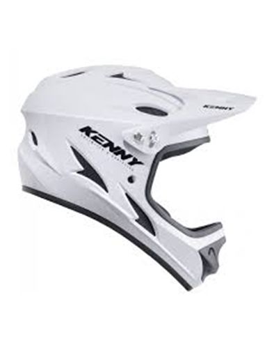 CASCO BMX KENNY RACING DOWNHILL WHITW T-XXS