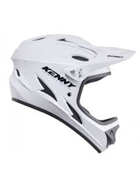 CASCO BMX KENNY RACING DOWNHILL WHITW T-XXS