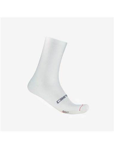 CALCETINES CASTELLI EXPRESSO 18 BLANCO L/XL