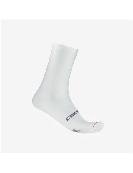 CALCETINES CASTELLI ESPRESSO 18 BLANCO