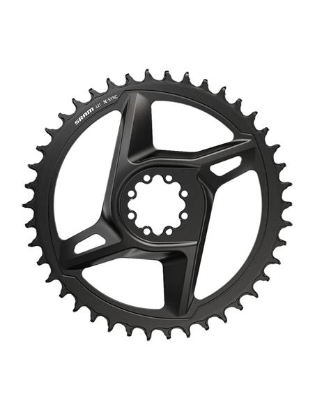 PLATO SRAM X-SYNC 44 DIENTES DIRECT MOUNT 12V ALUMINIO NEGRO