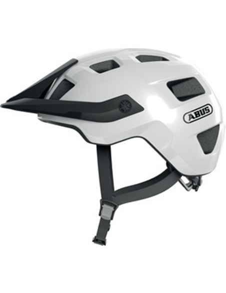 CASCO ABUS MOTRIP SHINY WHITE T-M