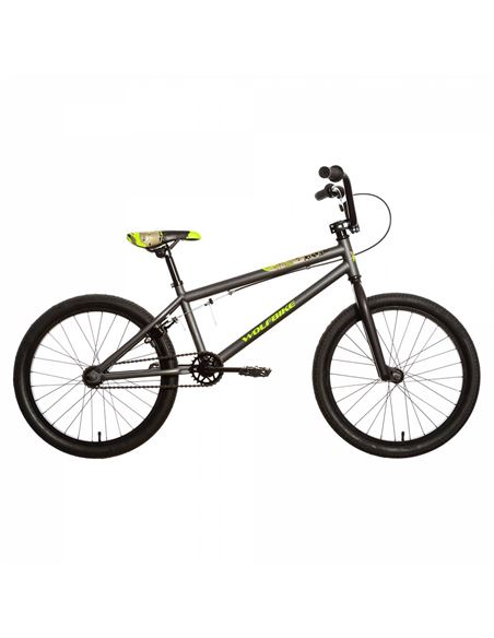BICICLETA WOLFBIKE LOBEZNO 20-1V BMX GRIS
